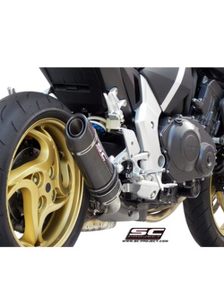 Tłumik Owalny dla oryginalnego katalizatora SC-Project do Honda CB 1000R [11-17]