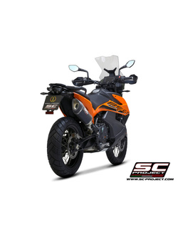 Tłumik SC-Project SC1-R Carbon / Titanium (Slip on) - KTM 890 Adventure / A2 [21]