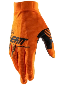 Rękawice cross dziecięce Leatt Moto 1.5 Mini/ Junior czarno-pomarańczowo-szare