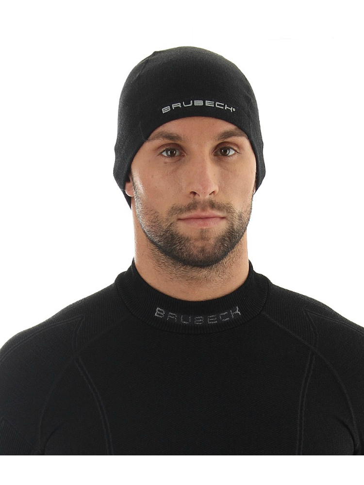 Czapka wełniana Brubeck unisex czarna