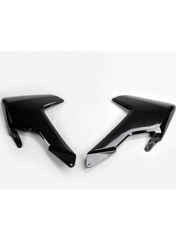 Osłony chłodnicy UFO do Husqvarna TC 125/300 (16-18), TC 250 (17-18), TE-TX 125/250/300 (17-19), FC 250/350/450 (16-18), FE 250/350/450/501 (17-19) czarne