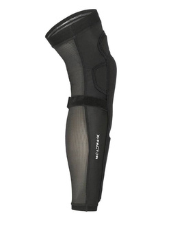 Nakolanniki X-Factor Flow Long z włóknem aramidowym czarne [poziom ochrony: CE level 1]