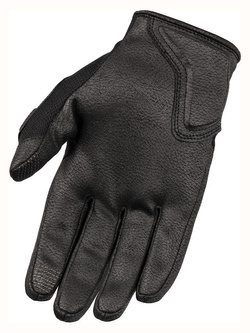 Rękawice motocyklowe Icon Punchup czarne