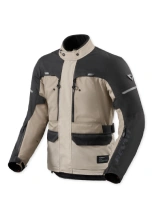 Kurtka motocyklowa tekstylna REV’IT! Outback 5 H2O brązowo-czarna