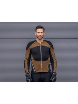 Koszula z ochraniaczami Knox Urbane Pro Move czarno-brązowa