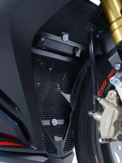 Osłona chłodnicy R&G aluminiowa do Hondy CBR 250 RR (17-) szara