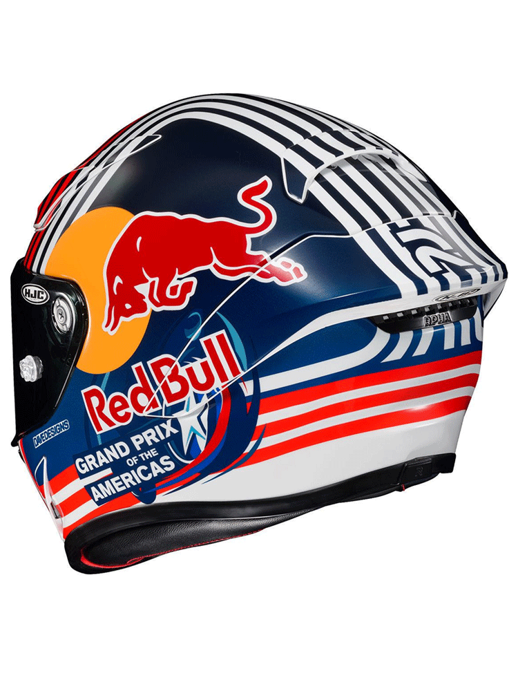 Kask integralny HJC RPHA 1 Red Bull Austin GP biało-niebiesko