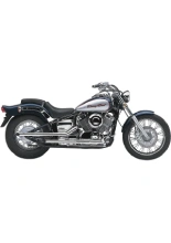 Pełny układ wydechowy Cobra Drag Pipes Yamaha XVS 650 Drag Star (97-03)/ Classic (98-05)