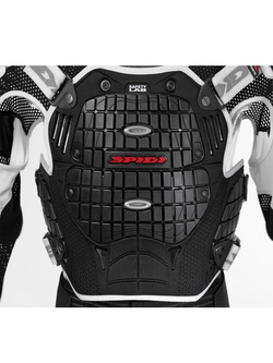 Zbroja motocyklowa Spidi Warrior Jacket czarno-biała