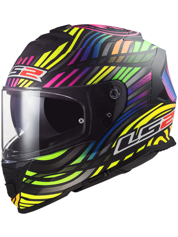 Kask integralny LS2 FF800 Storm II Power rainbow matowy