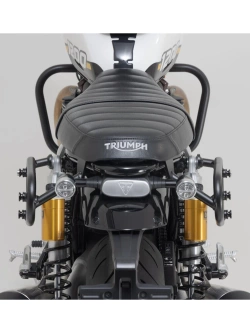 Zestaw sakw bocznych Legend Gear LC2 ze stelażami SW-Motech Triumph Speed Twin 1200 (18-) czarne [poj.: 2 x 13,5 L]