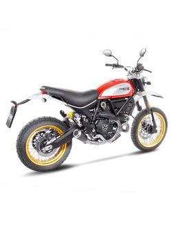 Tłumik motocyklowy LeoVince LV-10 Black Edition [Slip-On, Stainless Steel] do Ducati Scrambler 800 Desert Sled [17-20]