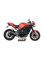 Tłumik owalny (Niska pozycja) SC-Project do Triumph SPEED TRIPLE 1050 [05-06]