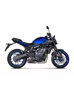 Tłumik motocyklowy Akrapović Yamaha MT-07 (25-)/ Tracer 7/ GT (20-) stalowy, karbonowy [z homologacją]