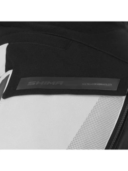 Spodnie motocyklowe tekstylne Shima Hero 3.0 szaro-niebieskie