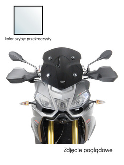 Szyba motocyklowa MRA Touring "TM" Aprilia Caponord 1200 [13-23] przeźroczysta