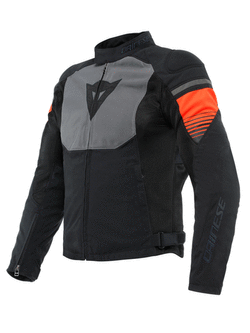 Kurtka motocyklowa tekstylna Dainese Air Fast Tex czarno-szaro-czerwona