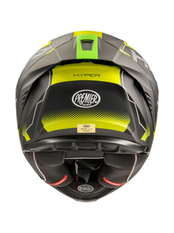 Kask integralny Premier Hyper HP6BM czarno-żółto-zielony