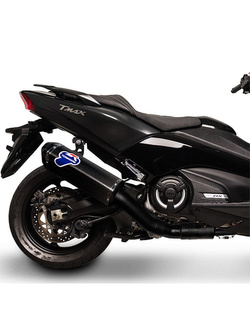 Układ wydechowy 2x1 Termignoni Slip-On Full Black Edition do Yamaha T-Max 530 (17-19)