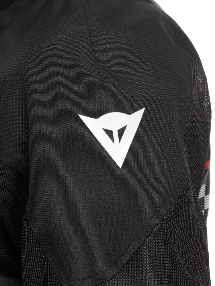 Kurtka motocyklowa tekstylna Dainese Herosphere Air Tex czarno-czerwono-biała