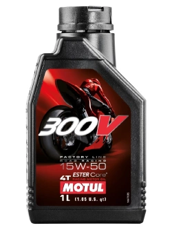 Olej silnikowy Motul 300V 4T 15W50 Road Racing syntetyczny [poj.: 1l]