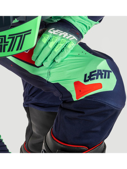 Spodnie cross Leatt Moto 4.5 Matcha niebiesko-zielone