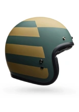 Kask otwarty Bell Custom 500 niebiesko-żółty matowy