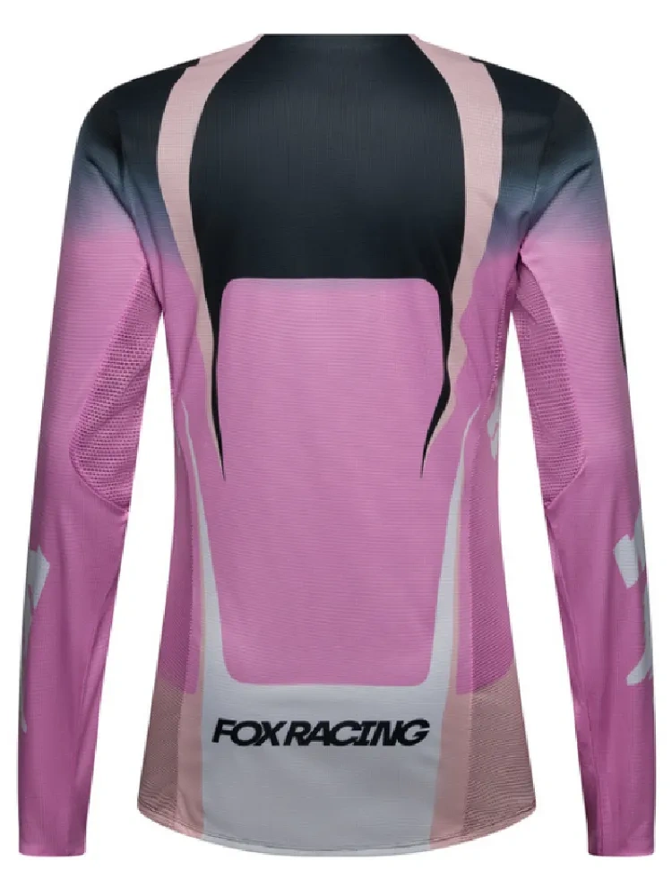 Bluza enduro damska FOX Flexair Thorn czarno-różowa