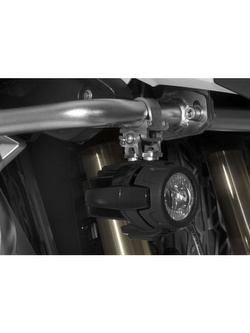 Zestaw adapterów do montażu oryginalnych reflektorów BMW LED na gmolach Touratech do wybranych modeli BMW srebrny