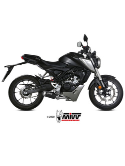 Pełny układ wydechowy (MK3) MIVV do Honda CB 125 R (18-20) czarny