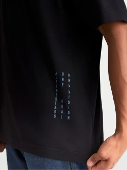 Koszulka z krótkim rękawem Alpinestars Chalk Oversized CSF czarna