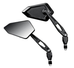 Lusterka Lampa Jax mocowane na kierownicy [para; M10 x 1.25]