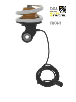 Zestaw amortyzatorów przedni+tylny DDA / Plug & Travel Touratech BMW R1200GS/R1250GS (17-24)