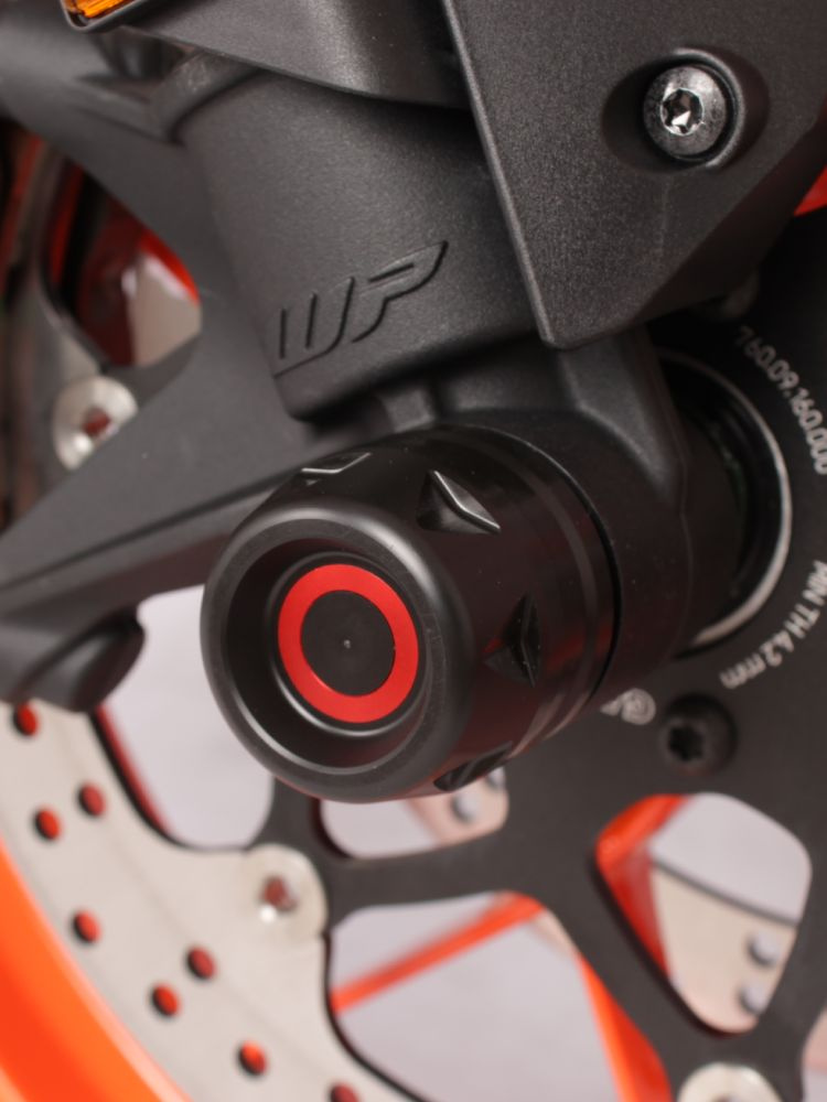 Crashpady przedniej osi GILLES GTA-F-KT02-B KTM (wybrane modele) czarne