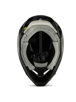 Kask enduro dziecięcy Fox V1 Bnkr czarno-szary