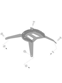 Mocowanie tank ring PRO Sw-Motech do BMW R 1200 S (07-08)