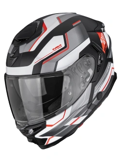 Kask integralny Scorpion EXO-GT SP Air Arkon czarno-srebrno-czerwony matowy