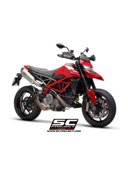 Tłumik SC-Project SC1-R Titanium / Carbon - Ducati Hypermotard 950 / RVE / SP [19-21]