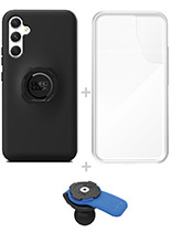 Zestaw: etui na telefon Samsung Galaxy A34 + wodoodporny pokrowiec + uchwyt kulowy Quad Lock