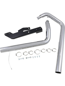 Pełny układ wydechowy Vance & Hines Straightshots chrom do Harley Davidson XL (04-13)