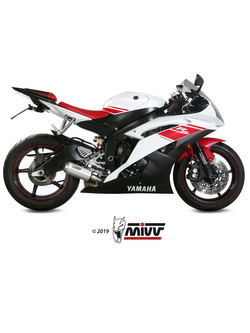 Tłumik motocyklowy Slip-On Line (MK3) MIVV do Yamaha YZF-R6 (06-16) srebrny