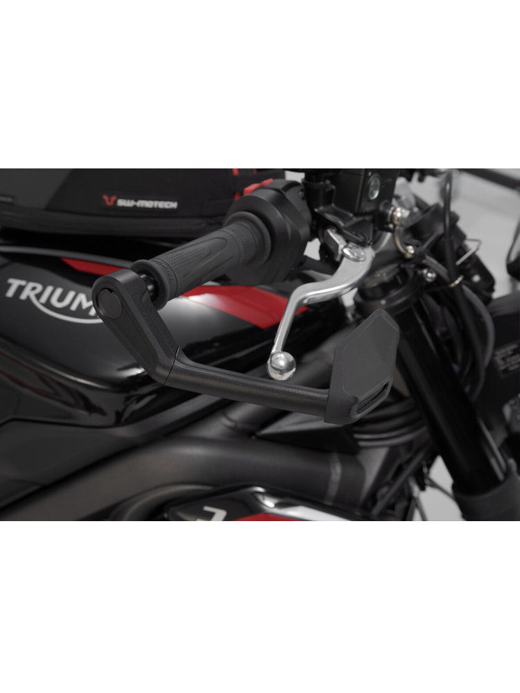 Osłony klamki hamulca i sprzęgła z osłoną przed wiatrem Sw-Motech Triumph Street Triple 765 R / S / S A2 (660 ccm) (17-)