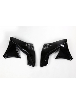 Osłony chłodnicy UFO do Kawasaki KXF 250 (09-12) czarne