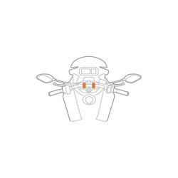 Mocowanie na wsporniku kierownicy Titan Opti M8 Pro marki Lampa