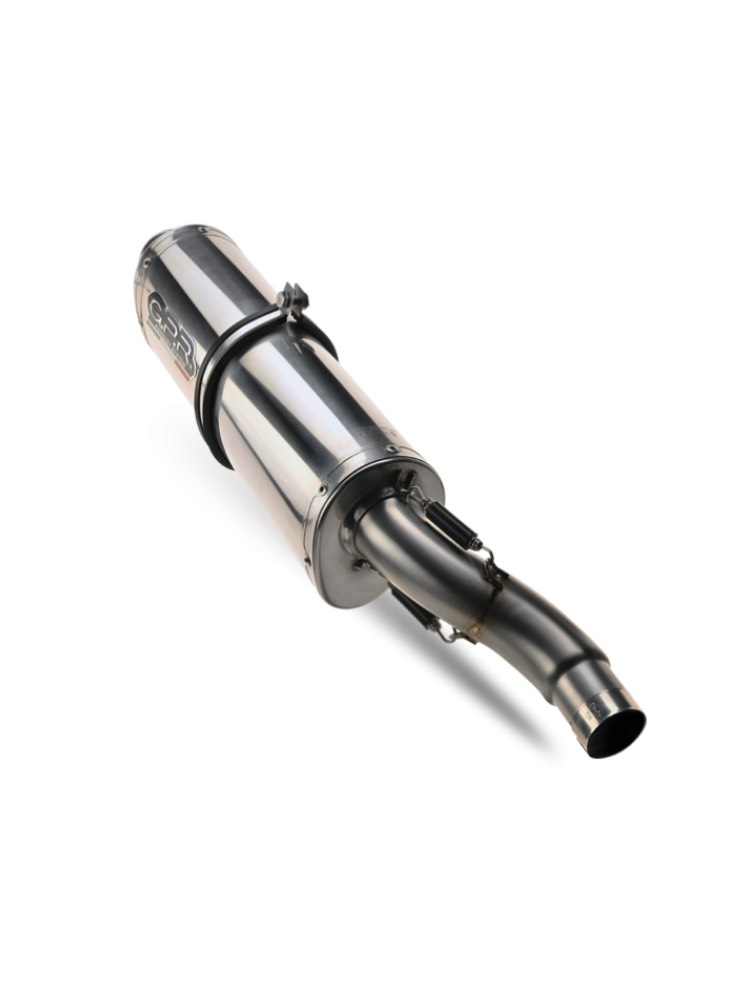 Tłumik motocyklowy G.P.R Trioval Suzuki DR 650 R/ N/ RE (90-95) stalowy, z homologacją