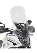 Szyba motocyklowa Kappa do Hondy CB 500 X (19-23) przezroczysta