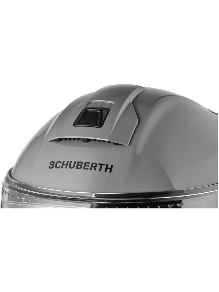 Zestaw: kask szczękowy Schuberth C5 ANC Concrete szary + dedykowany interkom motocyklowy