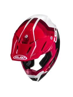 Kask enduro HJC C50 Primal czerwono-biały