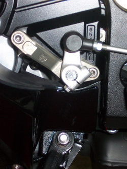 Stabilizator wałka zmiany biegów GILLES SHIHO-CL-KIT Suzuki GSX-R 1000 (07-08) tytanowy