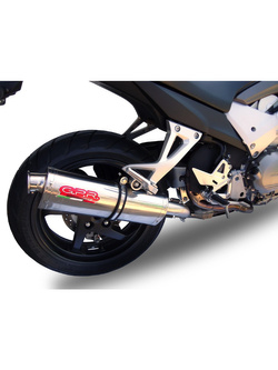 Tłumik G.P.R Trioval [Slip-On, Stainless Steel] - Honda VFR 800 X Crossrunner [11-14]